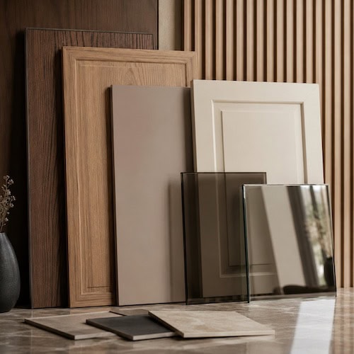 wardrobe door finishes
