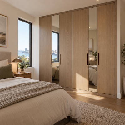 Part-Mirror Door Wardrobes