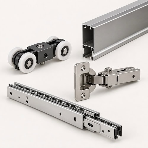 Premium Wardrobe Hardware Showcase