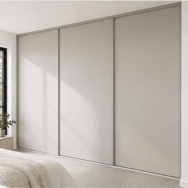 Step 3 - clean finished built in wardrobe