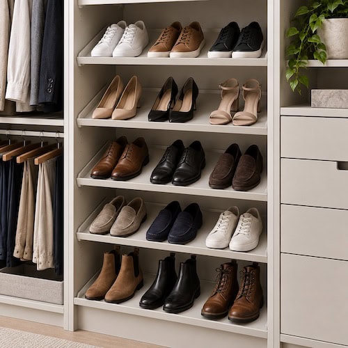Wardrobe Shoe Storage